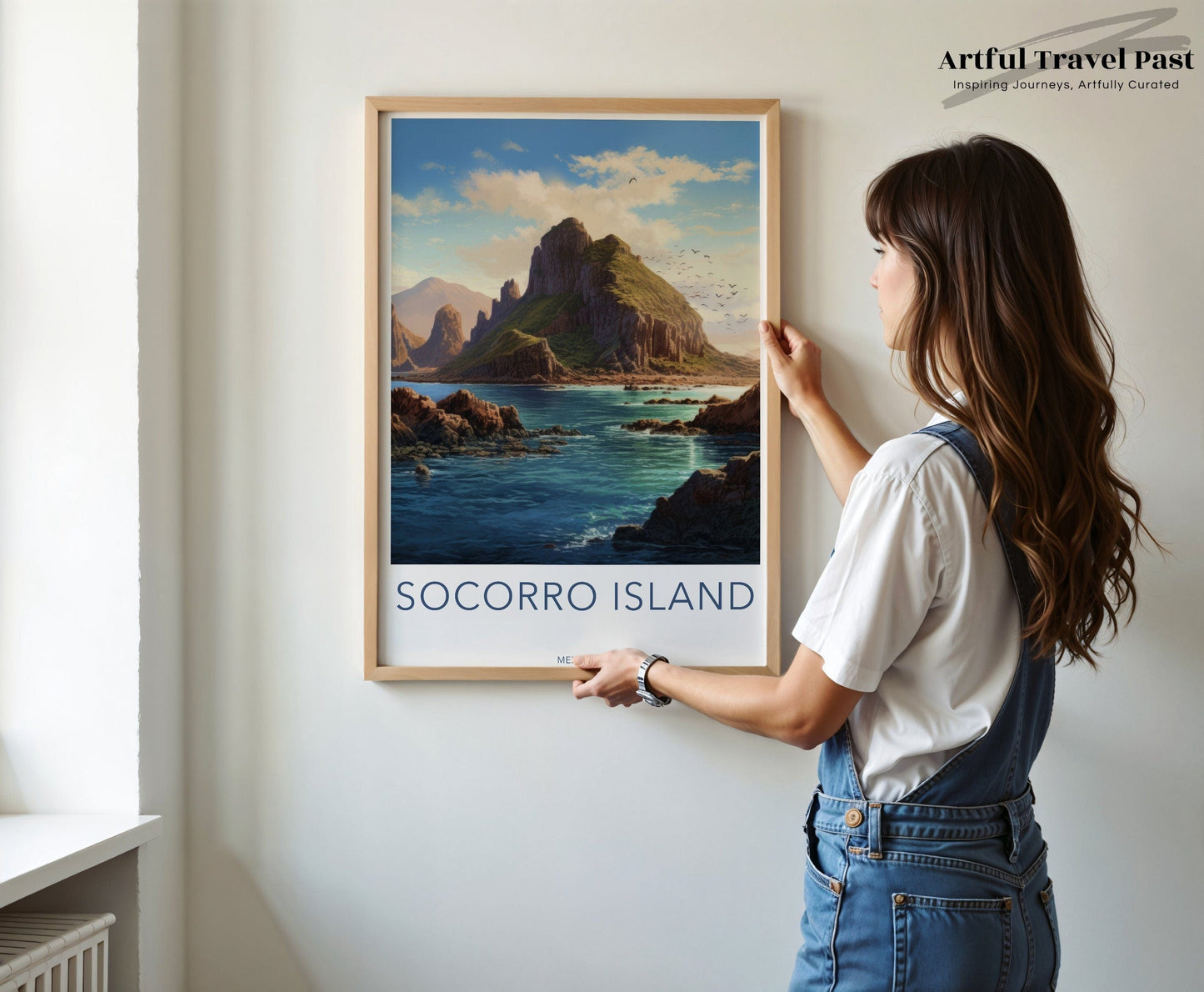 Socorro Island Poster - Mexico Wall Art