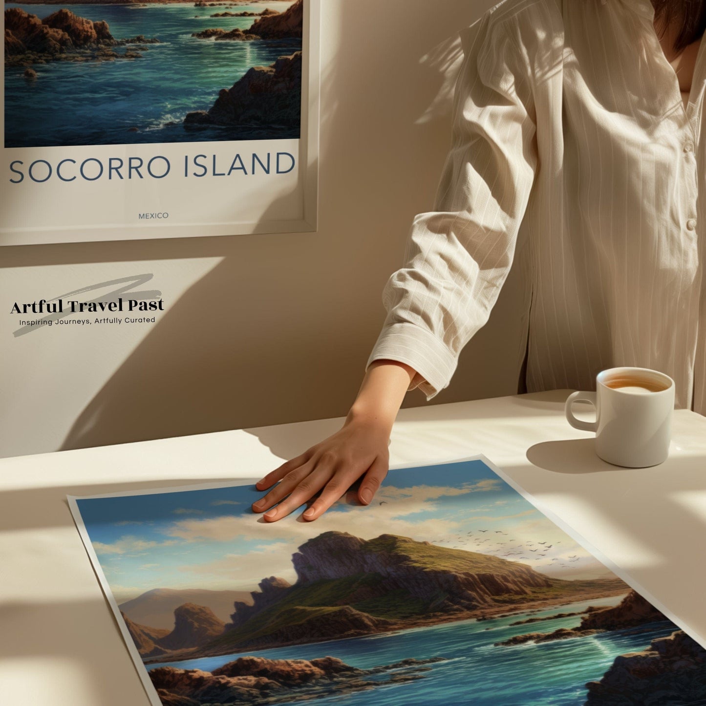 Socorro Island Poster - Mexico Wall Art