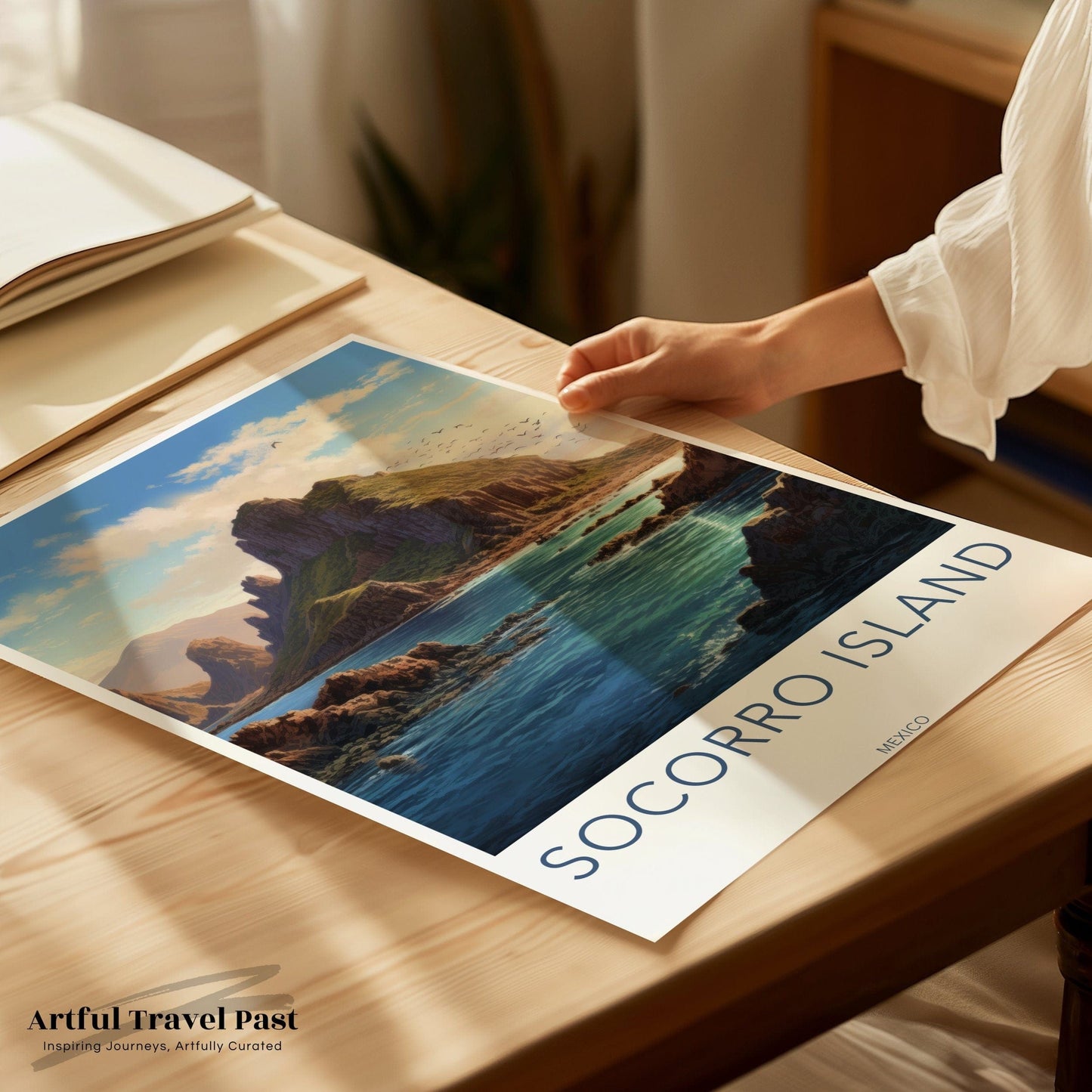 Socorro Island Poster - Mexico Wall Art