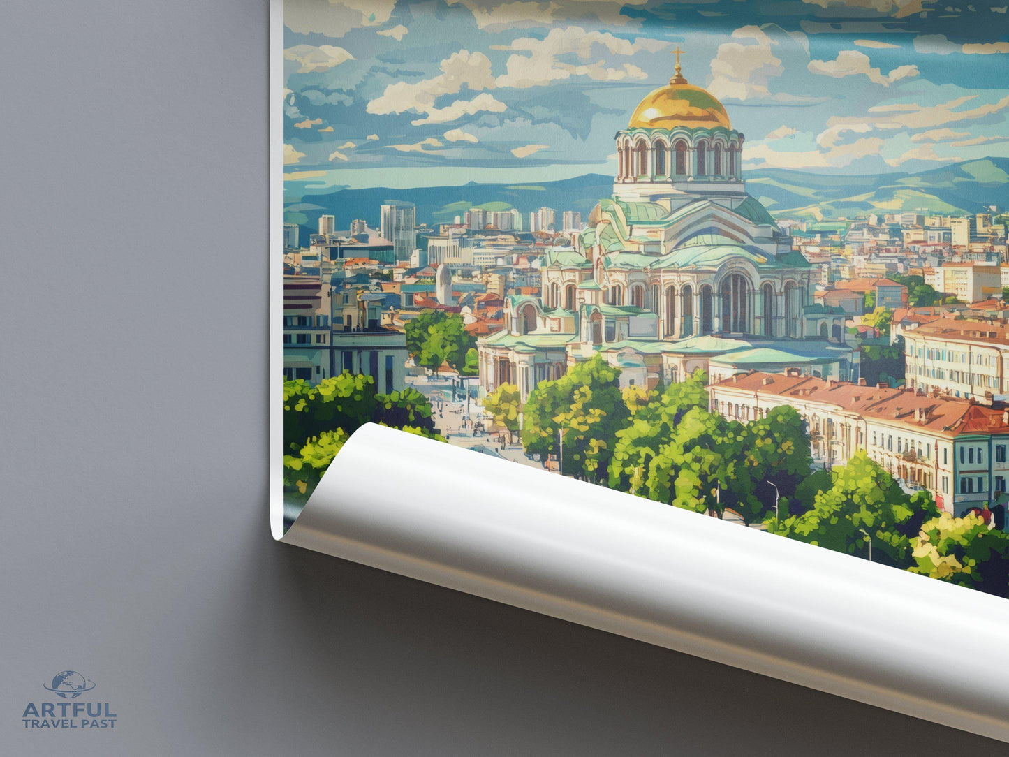 Sofia Poster - Bulgaria Wall Art