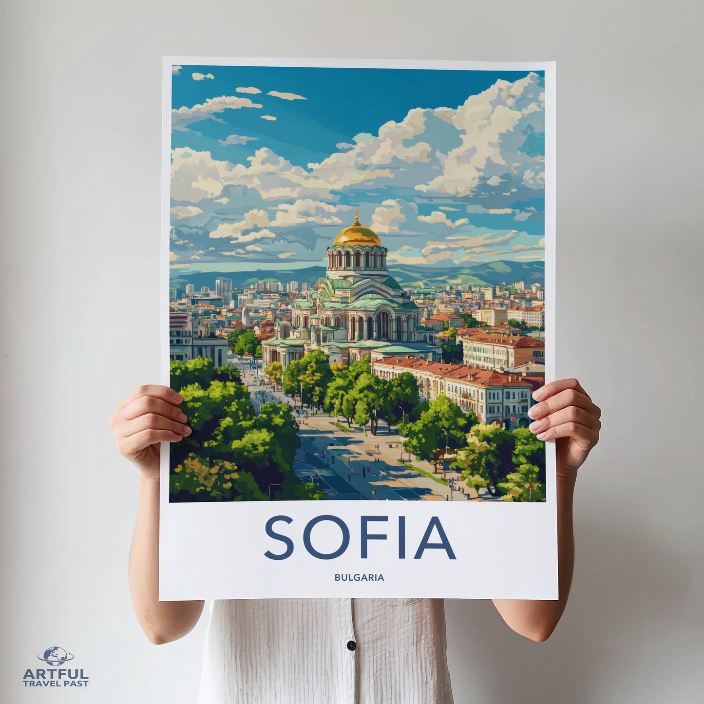 Sofia Poster - Bulgaria Wall Art