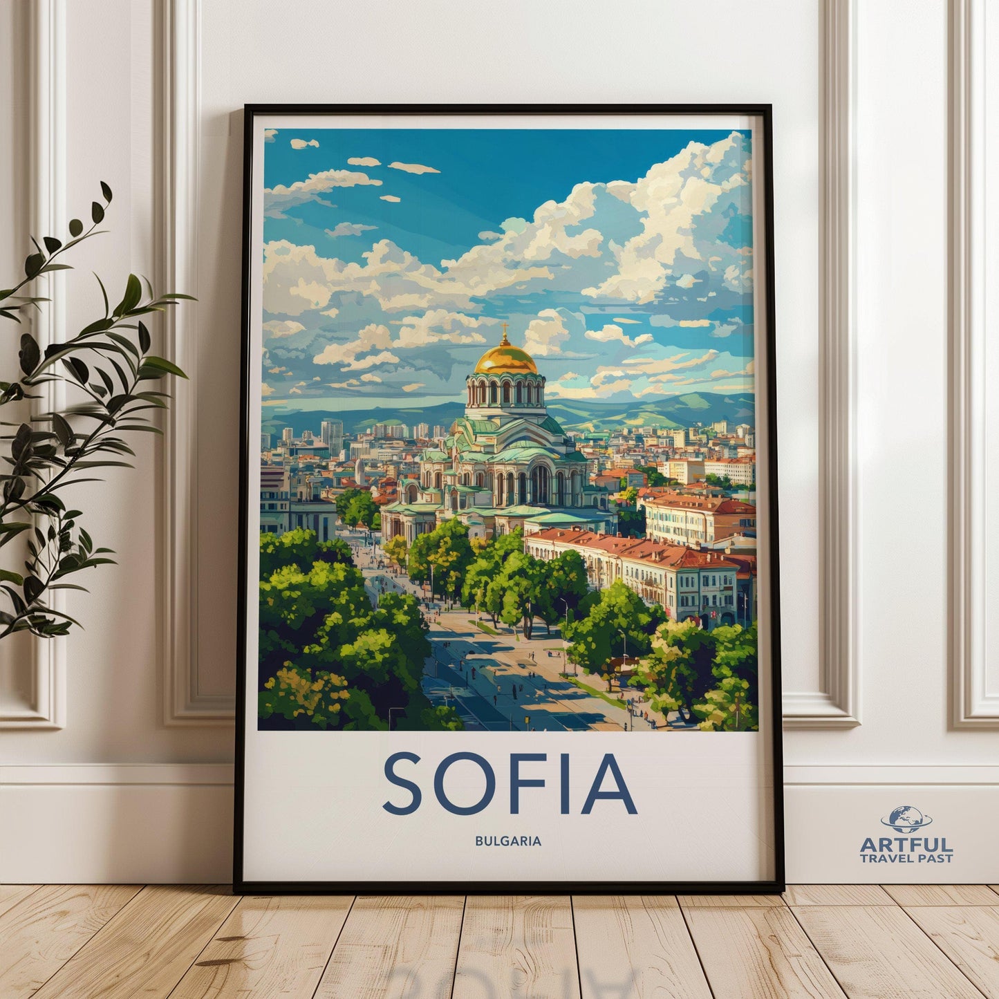 Sofia Poster - Bulgaria Wall Art