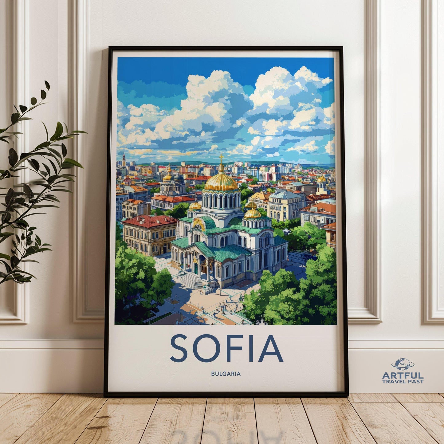 Sofia Poster - Bulgaria Wall Art