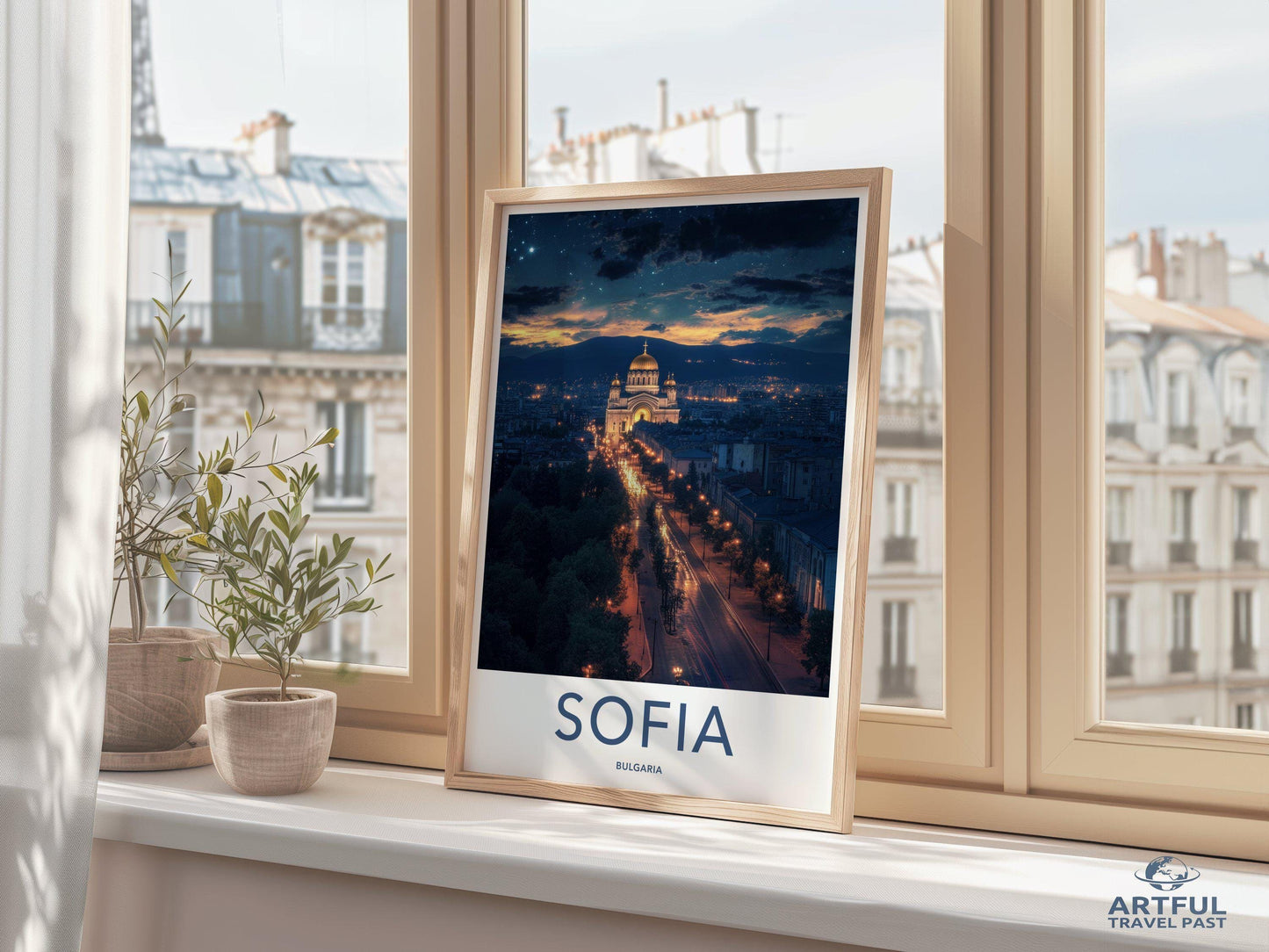 Sofia Poster - Bulgaria Wall Art