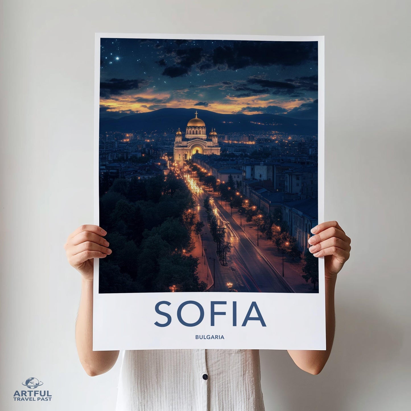 Sofia Poster - Bulgaria Wall Art