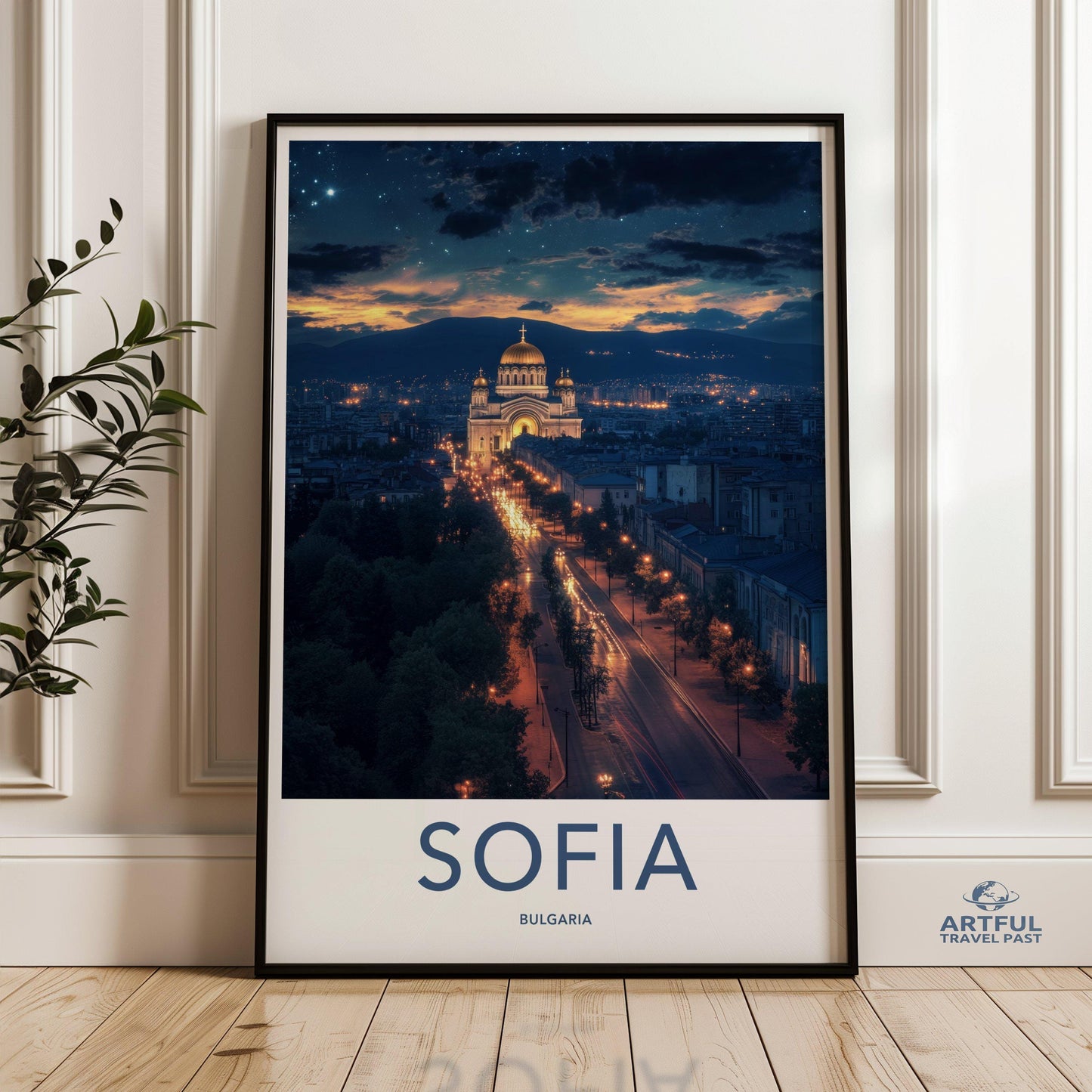 Sofia Poster - Bulgaria Wall Art