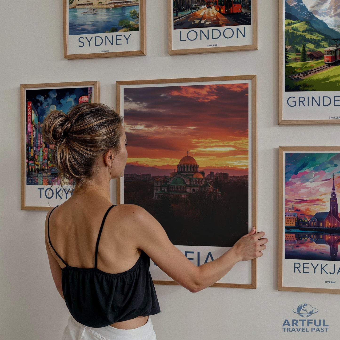 Sofia Poster | Bulgaria Wall Art | Europe Decor