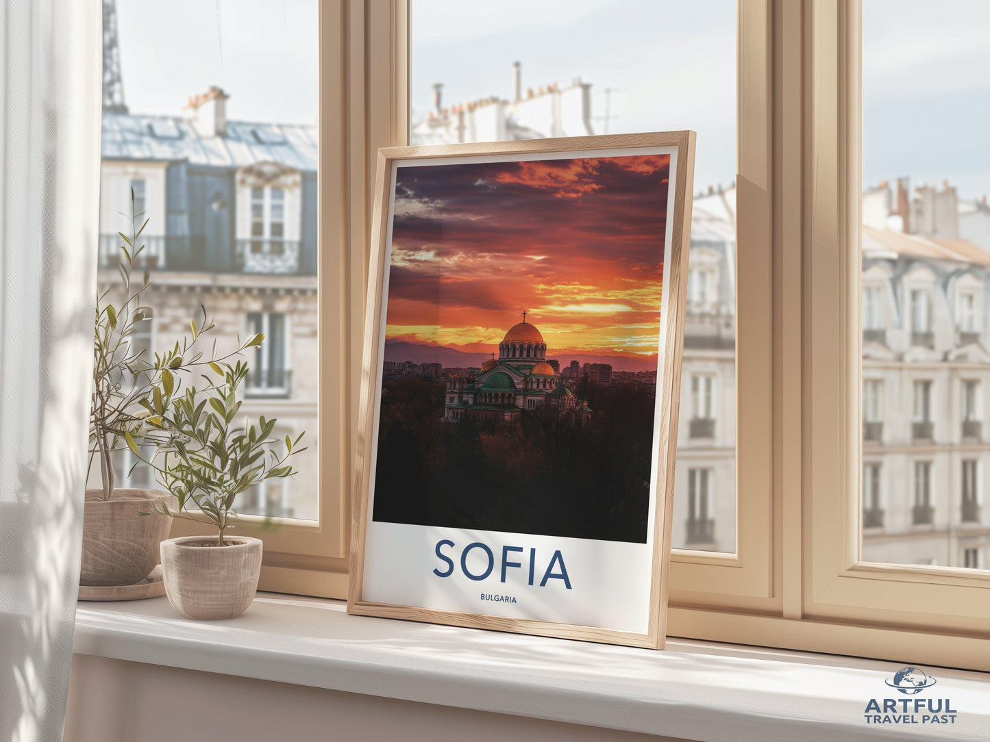 Sofia Poster | Bulgaria Wall Art | Europe Decor