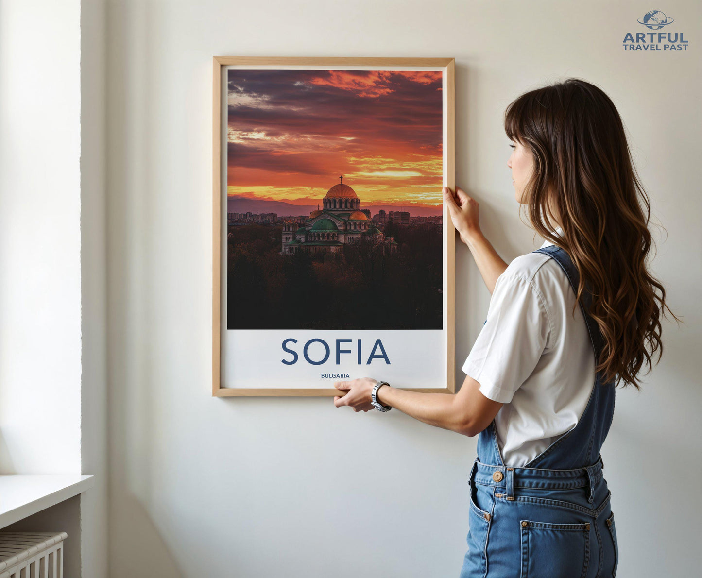 Sofia Poster | Bulgaria Wall Art | Europe Decor
