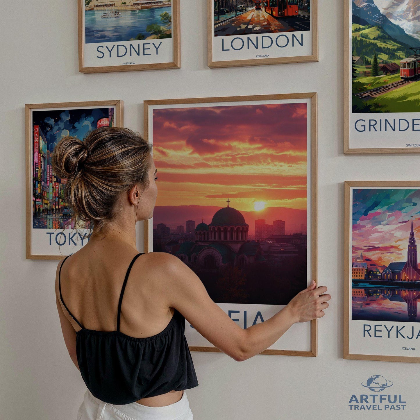 Sofia Poster | Bulgaria Wall Art | Europe Decor