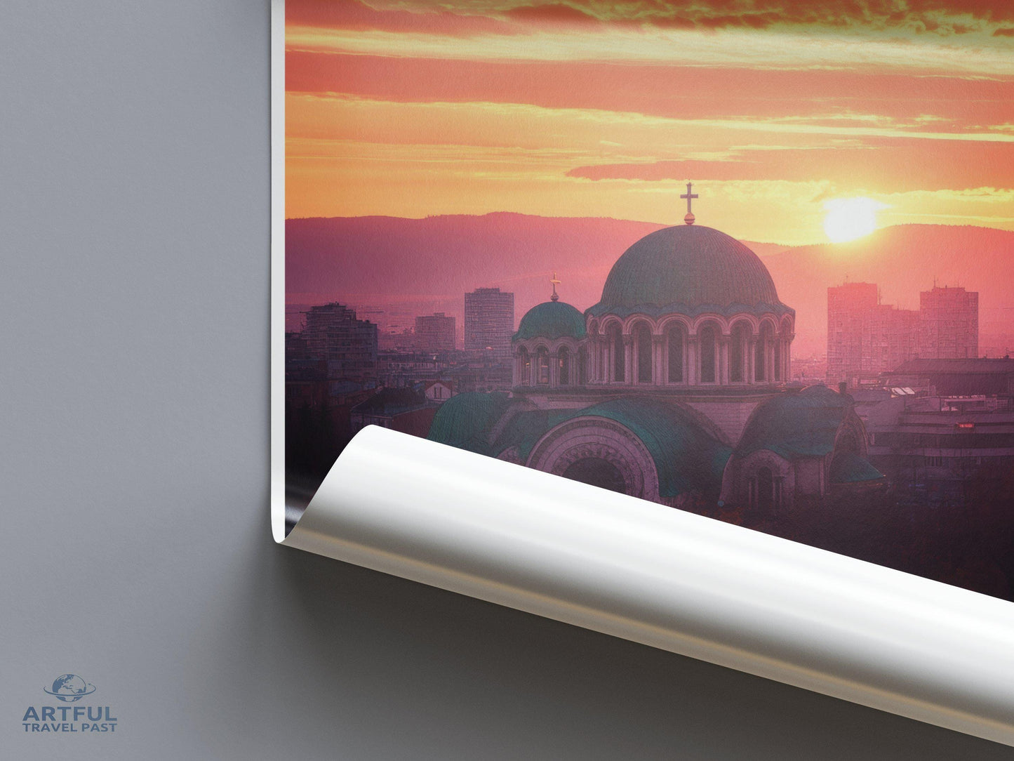 Sofia Poster | Bulgaria Wall Art | Europe Decor