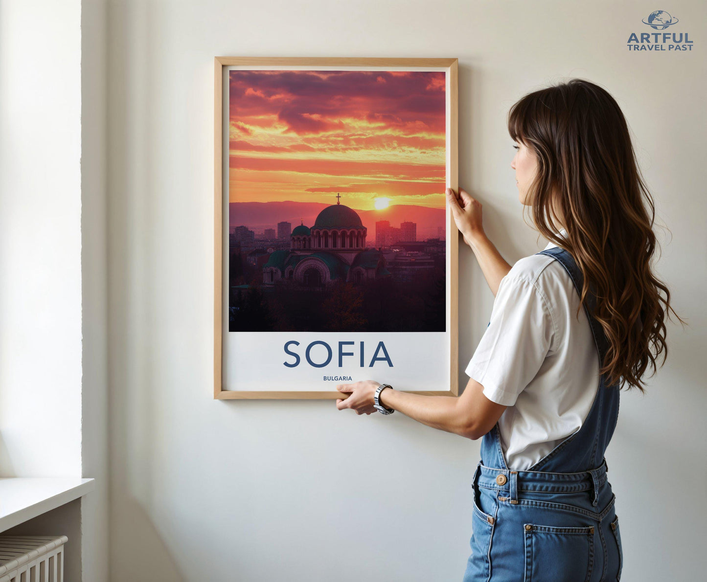 Sofia Poster | Bulgaria Wall Art | Europe Decor