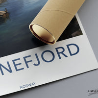 Sognefjord Poster - Norway Wall Art