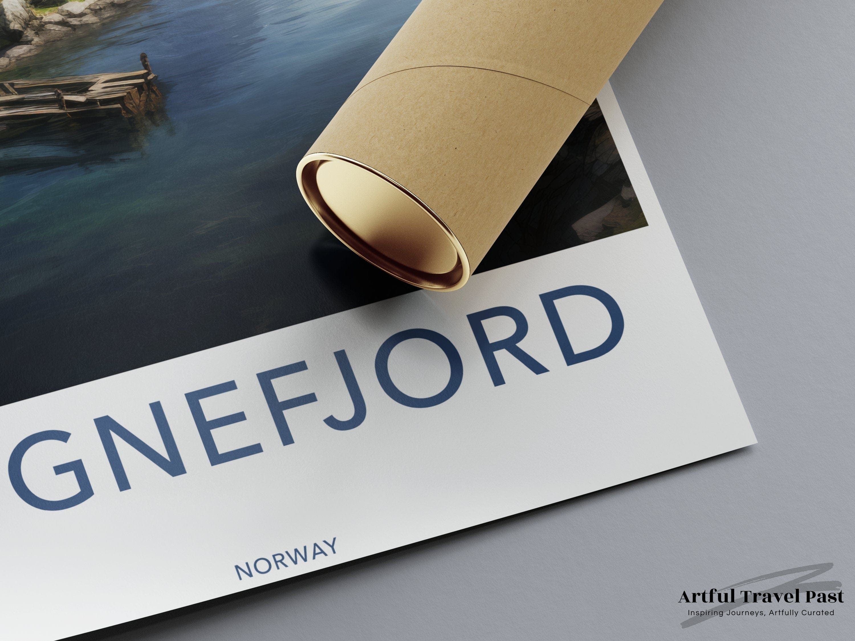 Sognefjord Poster - Norway Wall Art