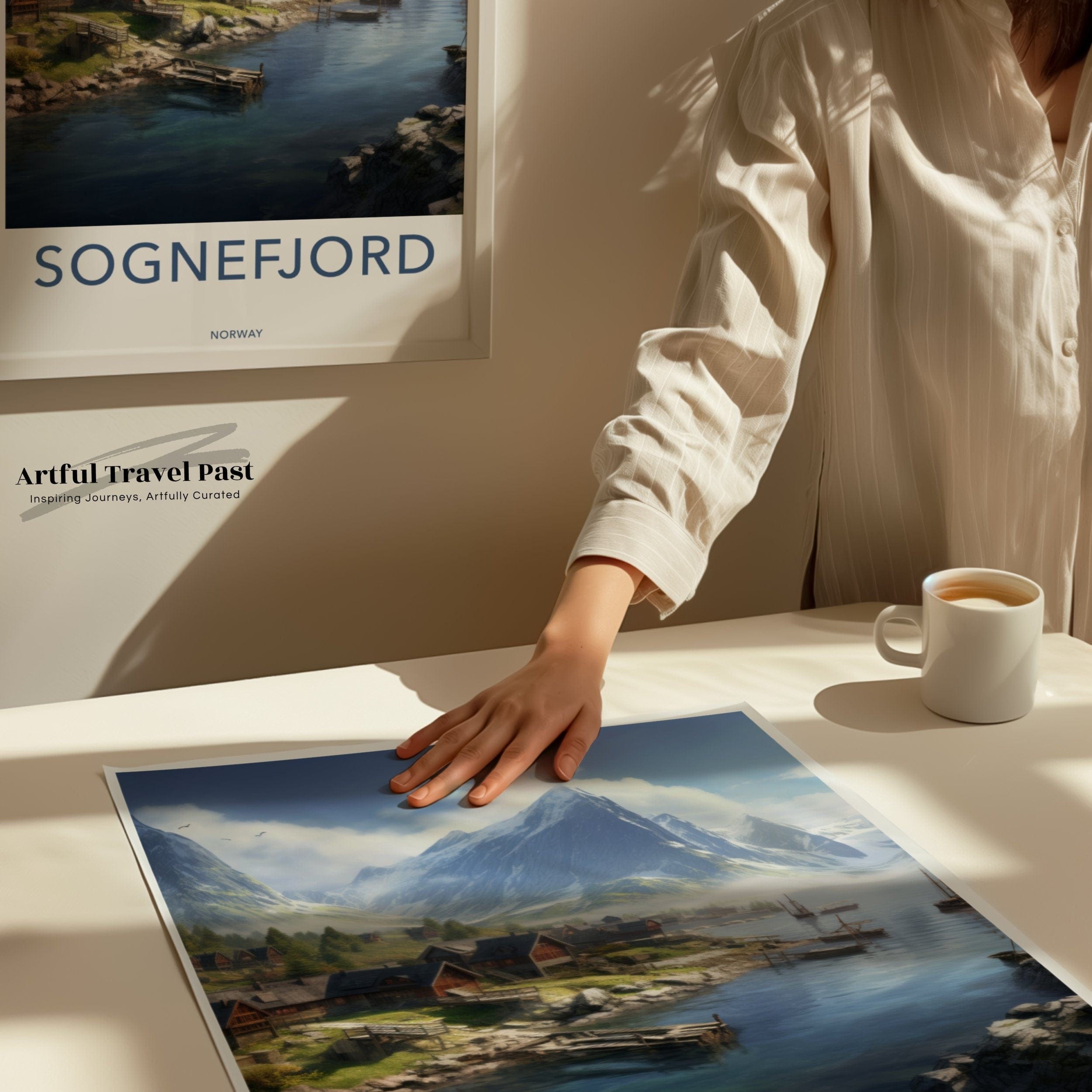 Sognefjord Poster - Norway Wall Art