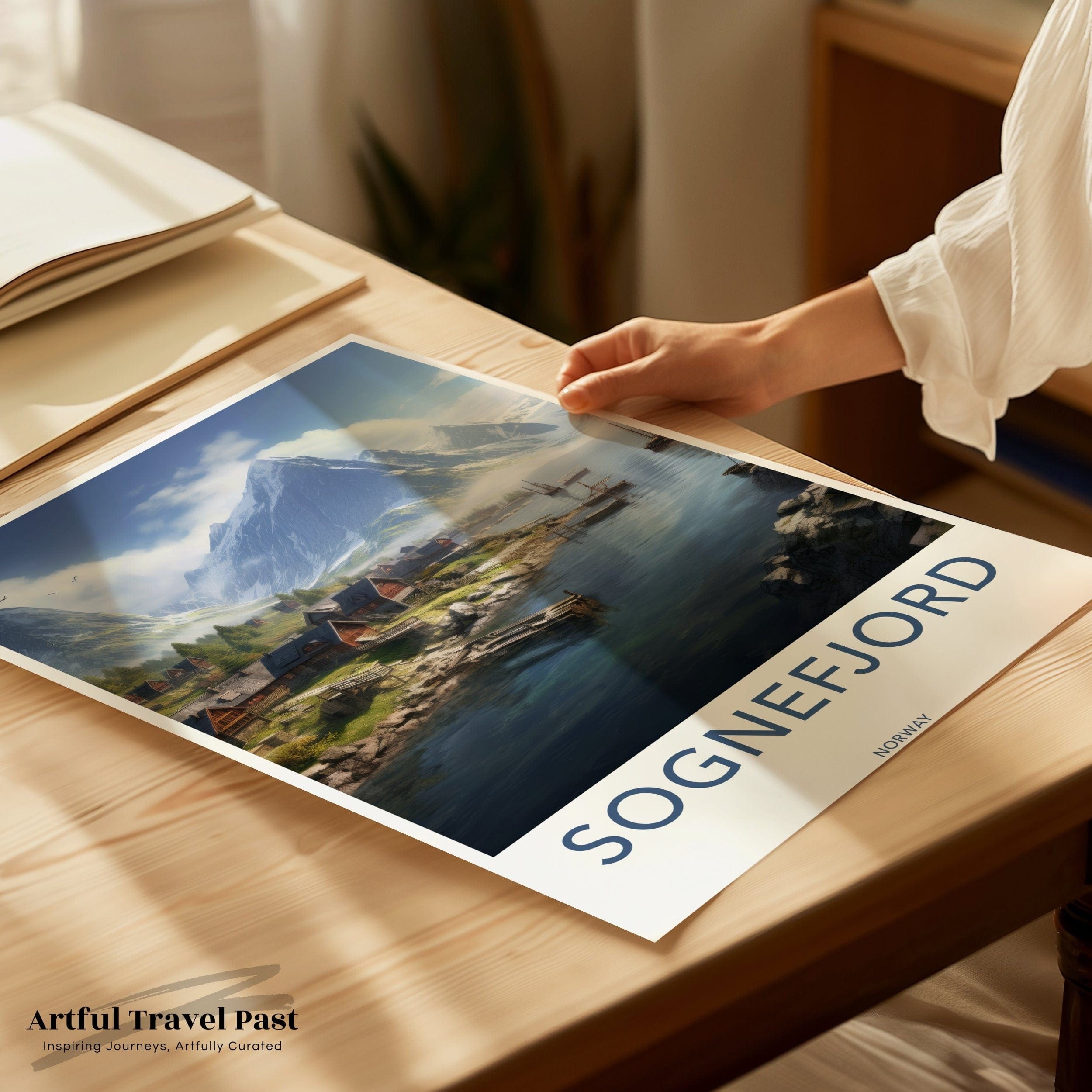 Sognefjord Poster - Norway Wall Art