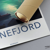 Sognefjord Poster - Norway Wall Art