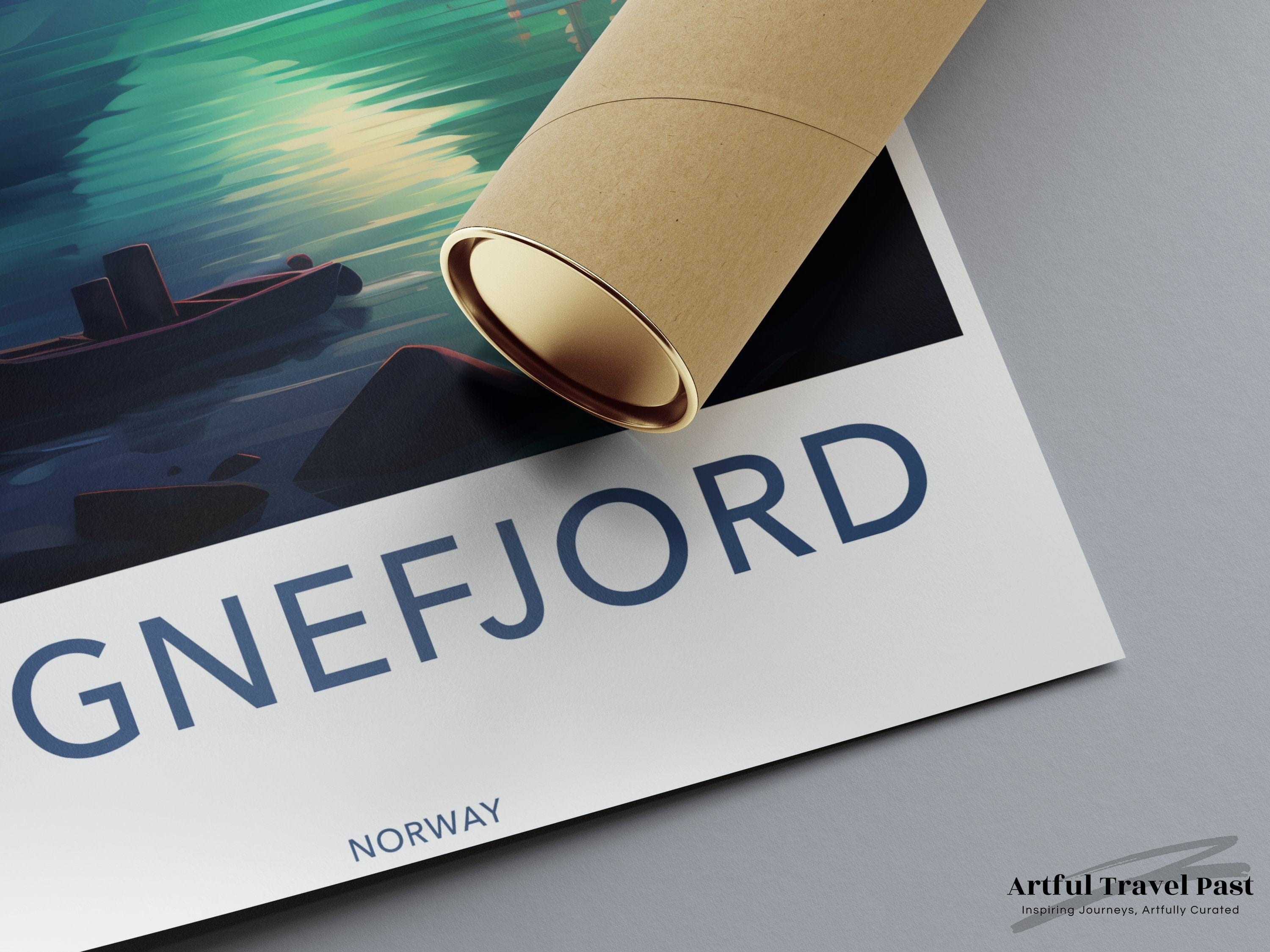 Sognefjord Poster - Norway Wall Art