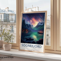 Sognefjord Poster - Norway Wall Art