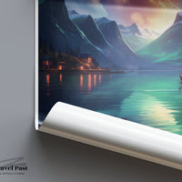 Sognefjord Poster - Norway Wall Art