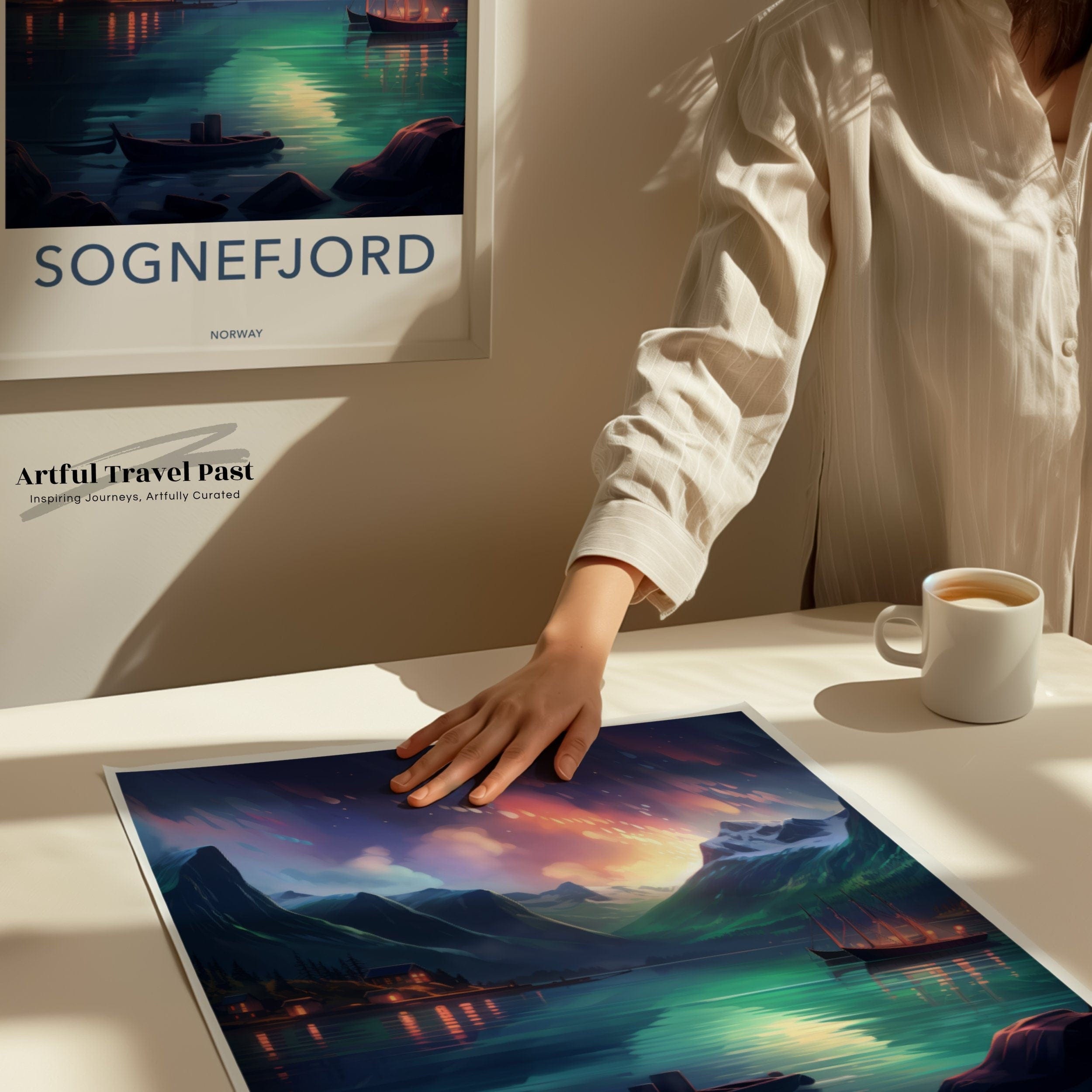 Sognefjord Poster - Norway Wall Art