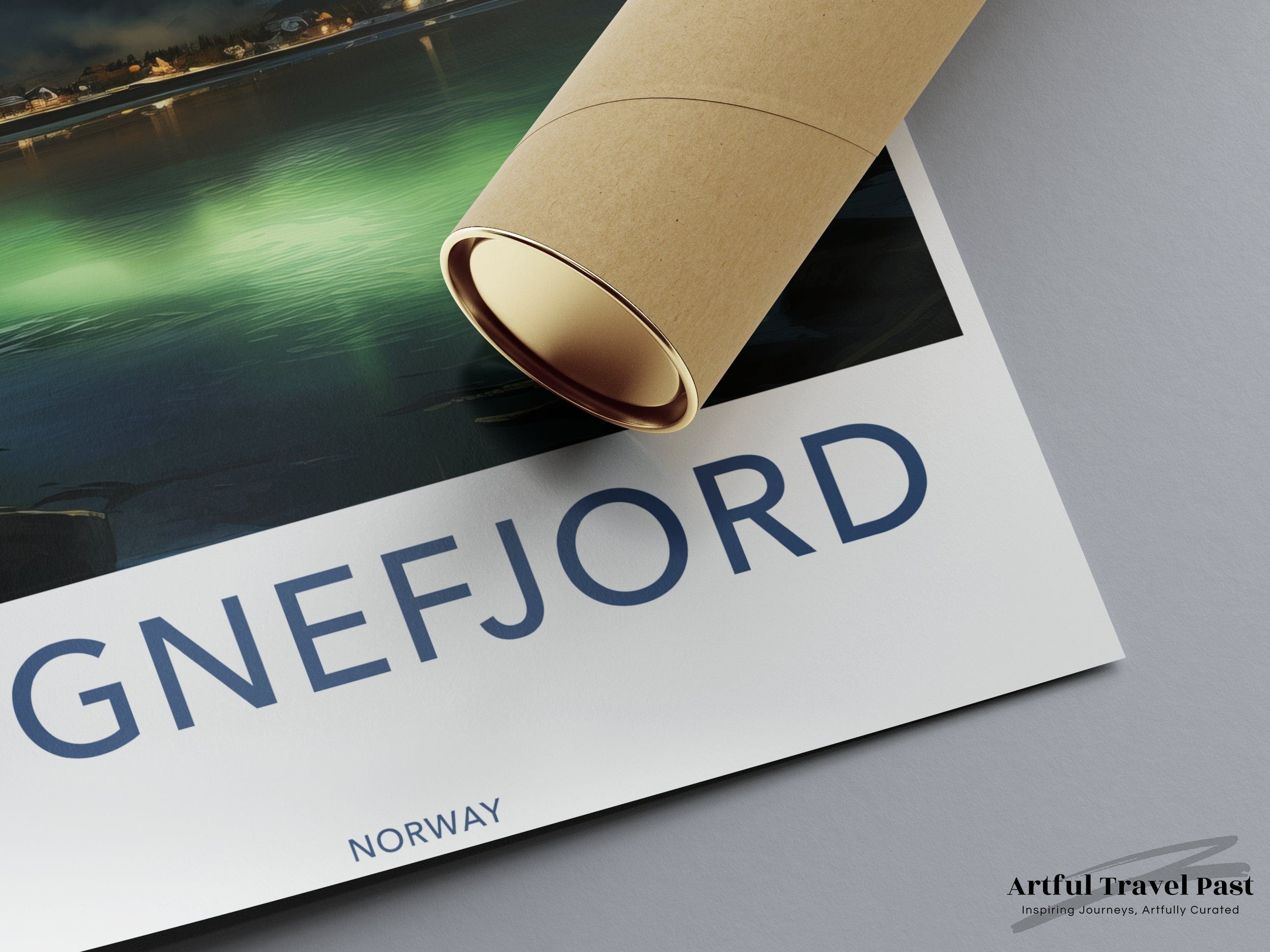 Sognefjord Poster - Norway Wall Art