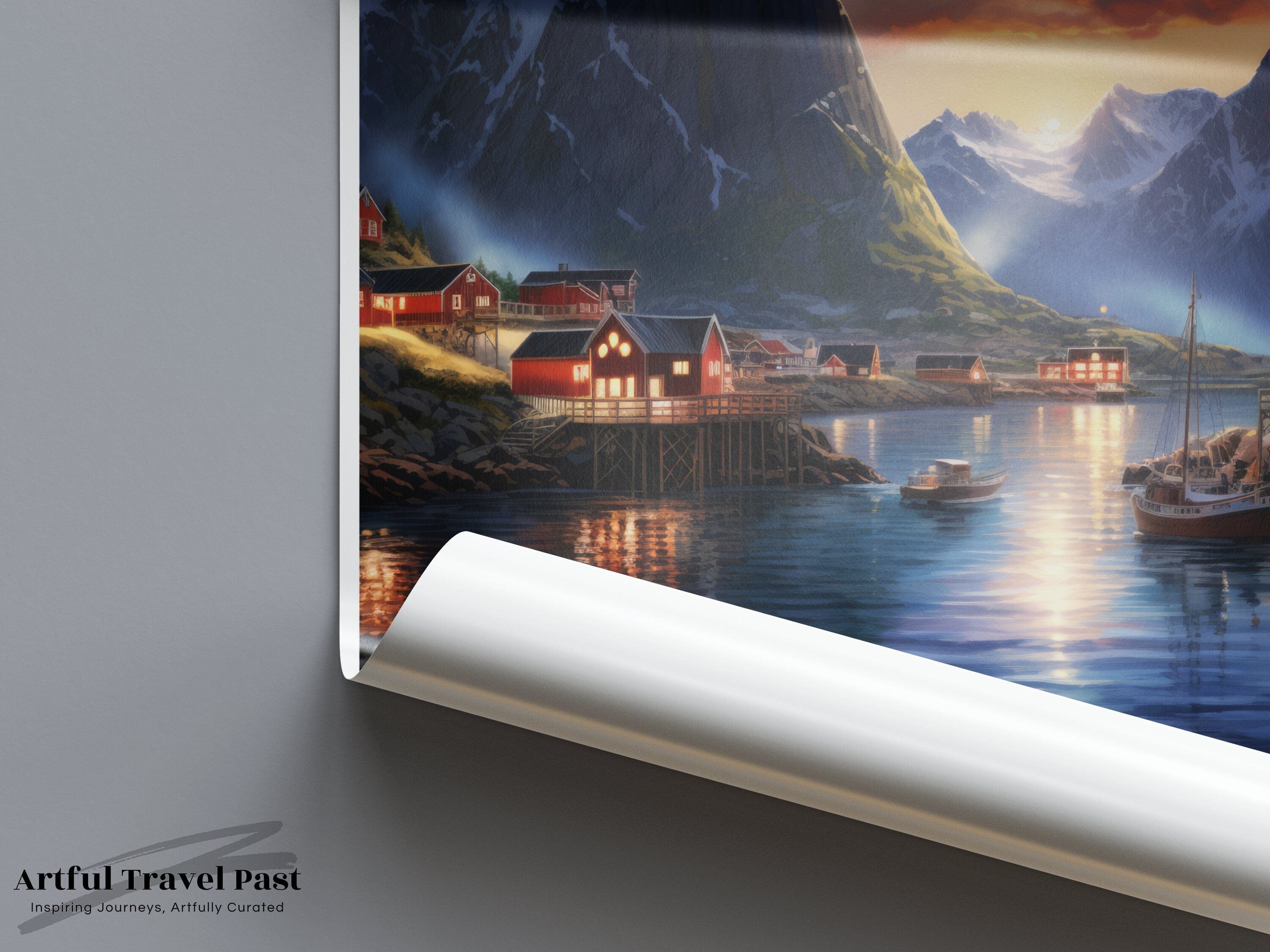 Sognefjord Poster - Norway Wall Art