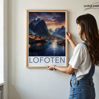 Sognefjord Poster - Norway Wall Art