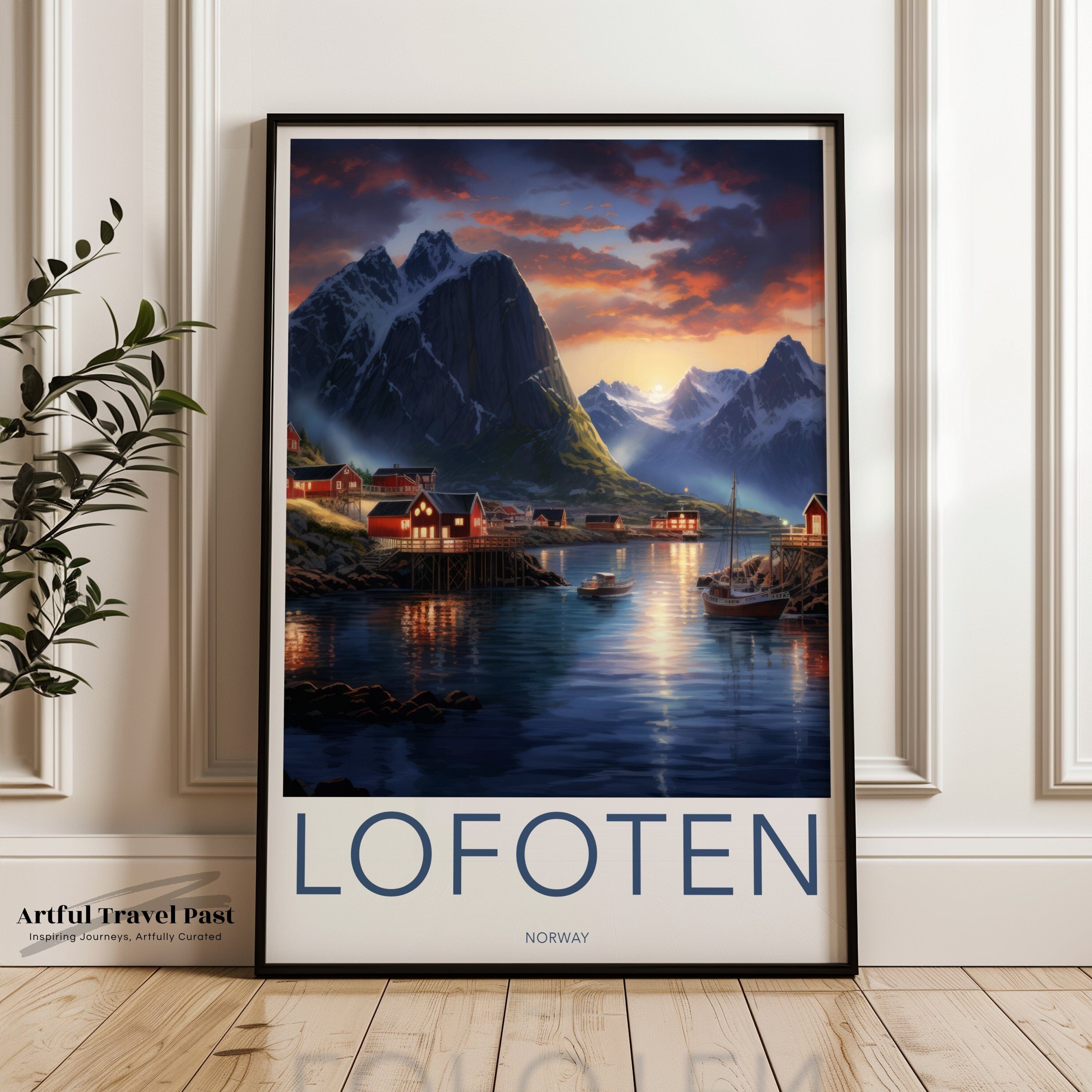 Sognefjord Poster - Norway Wall Art