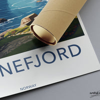 Sognefjord Poster - Norway Wall Art