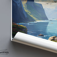 Sognefjord Poster - Norway Wall Art
