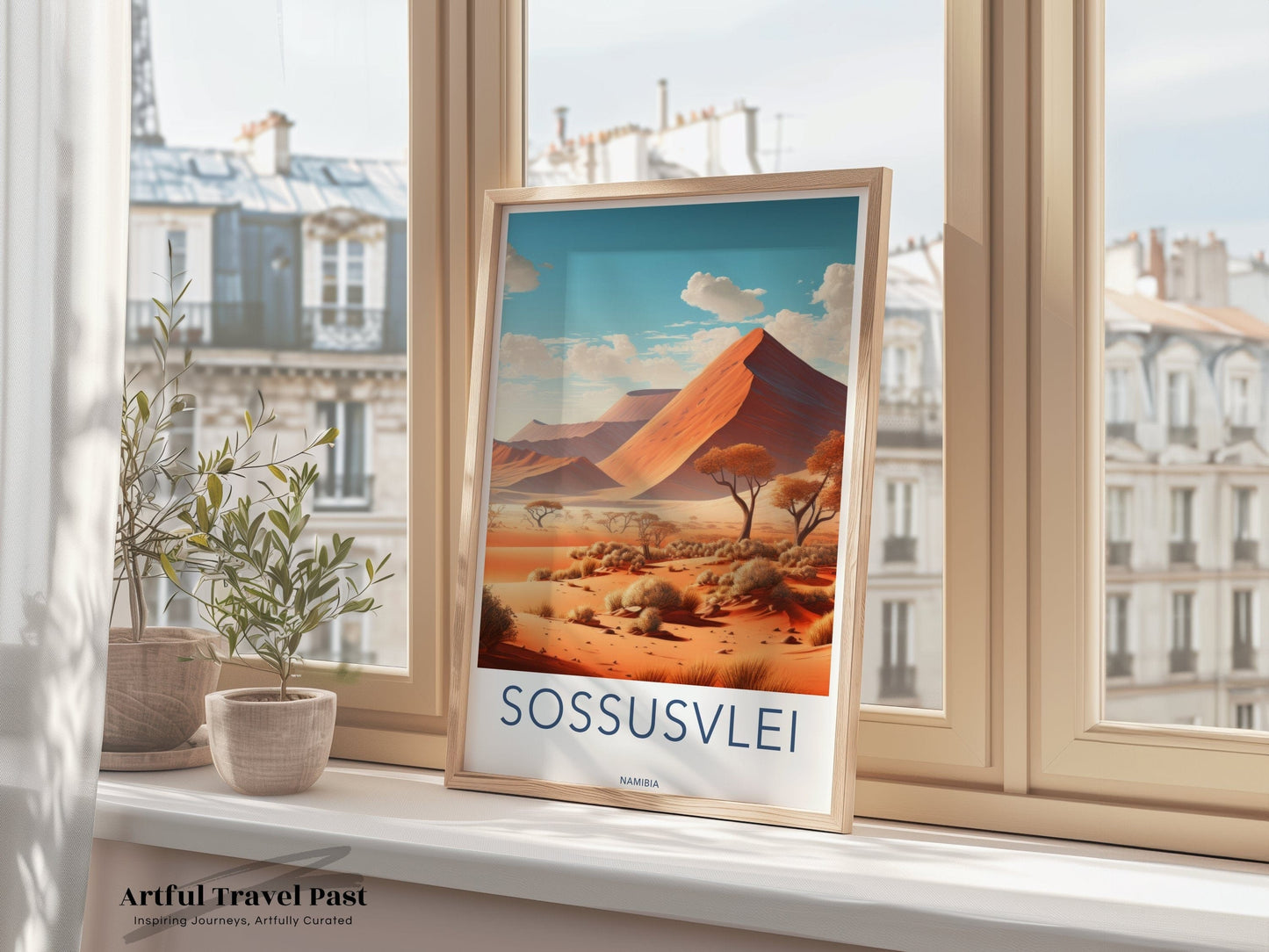 Sossusvlei Dunes Poster | Namibia Wall Art