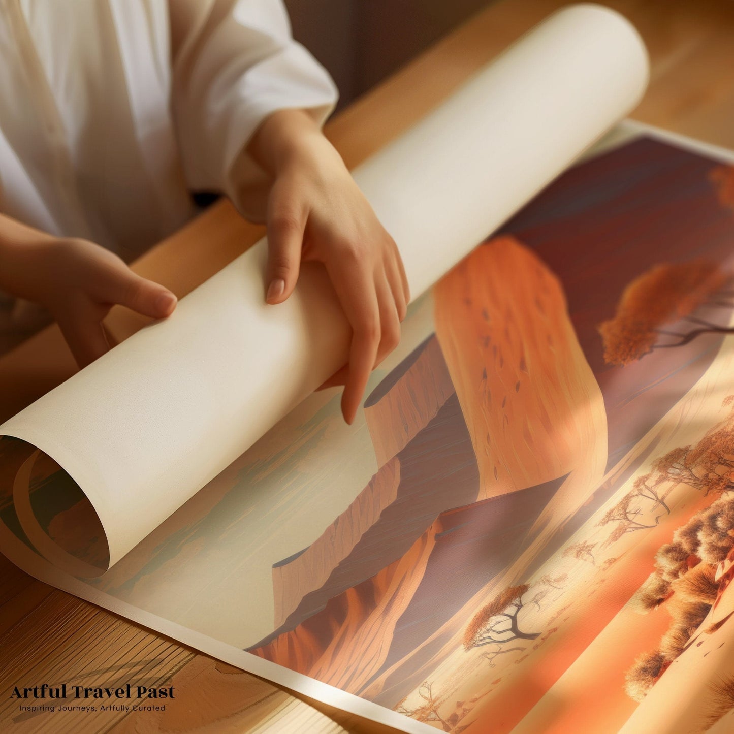 Sossusvlei Dunes Poster | Namibia Wall Art