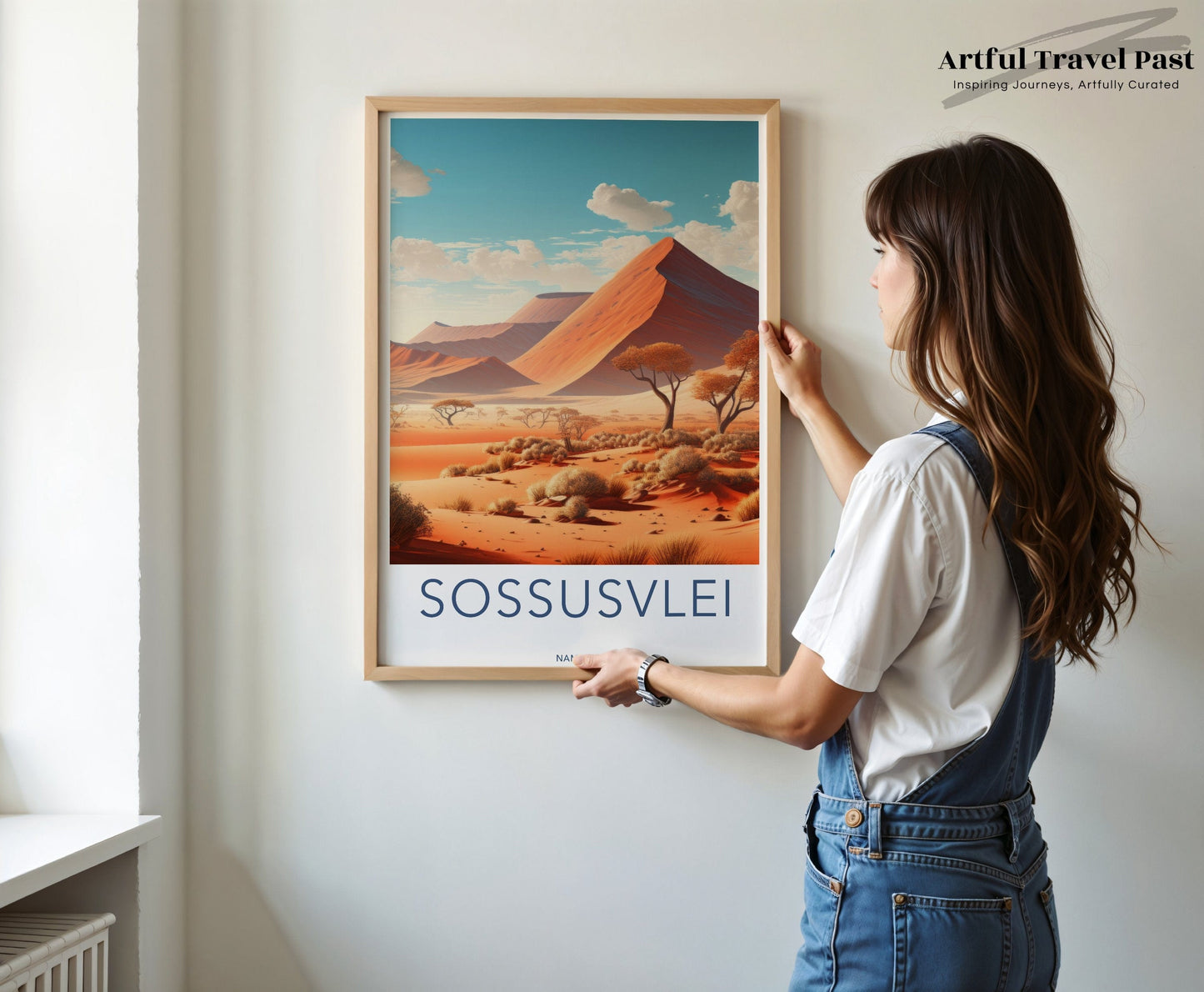 Sossusvlei Dunes Poster | Namibia Wall Art