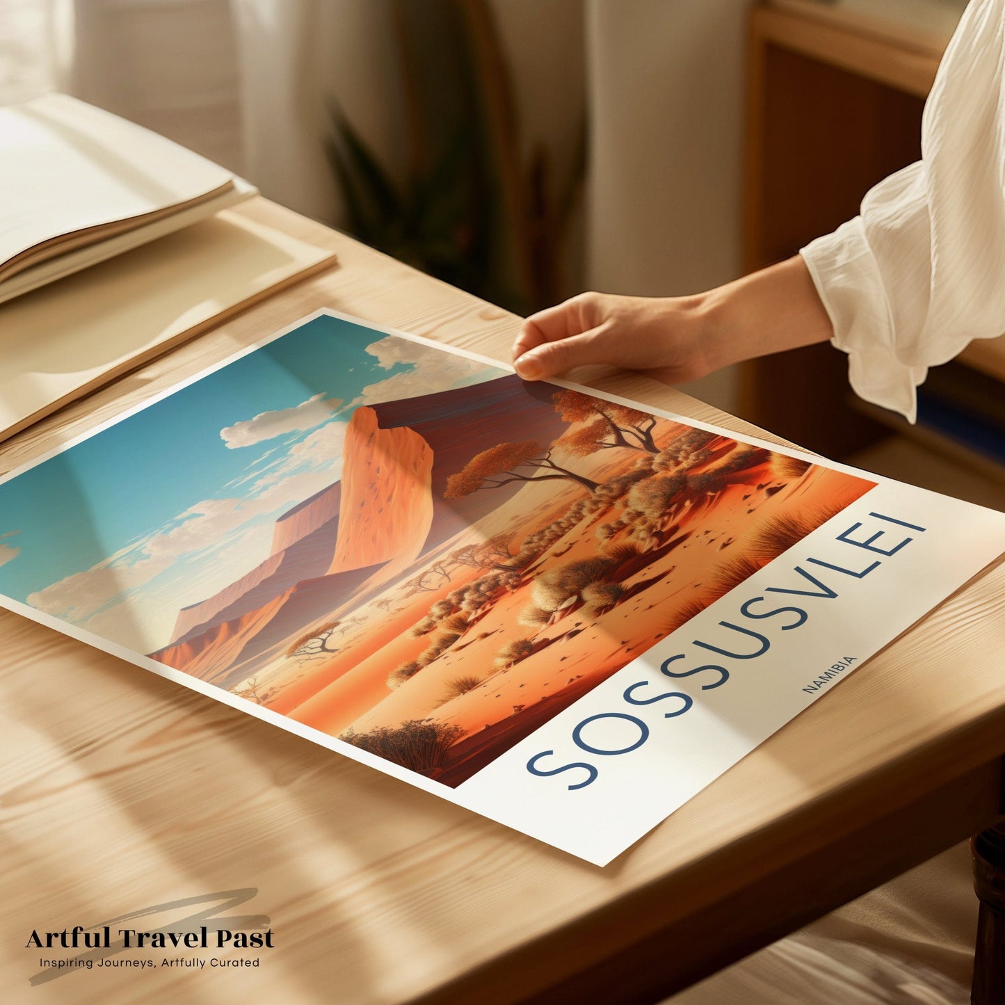 Sossusvlei Dunes Poster | Namibia Wall Art