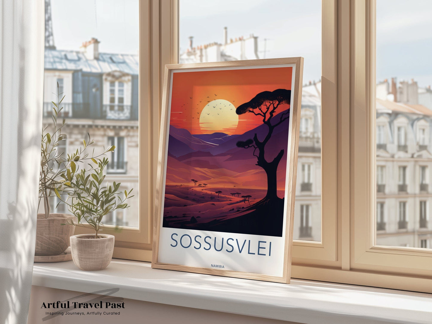 Sossusvlei Poster - Namibia Wall Art