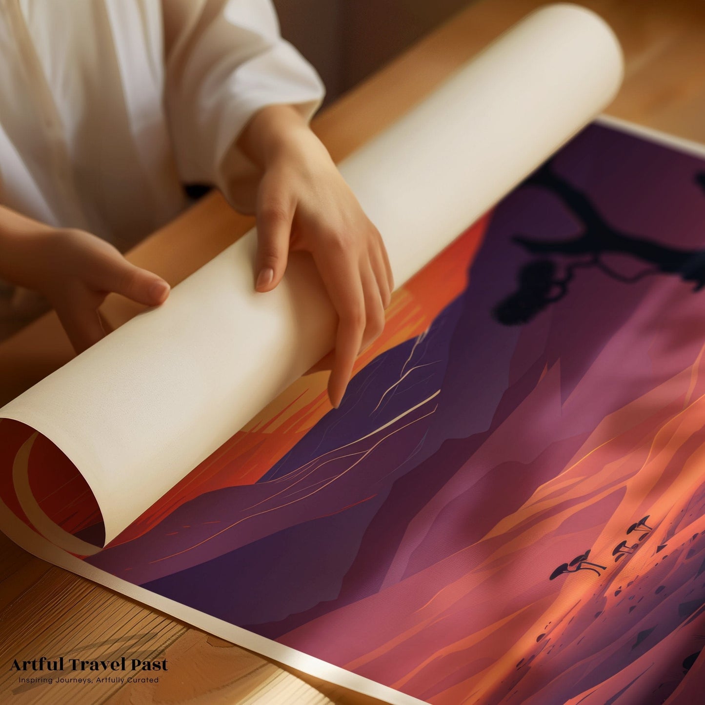 Sossusvlei Poster - Namibia Wall Art