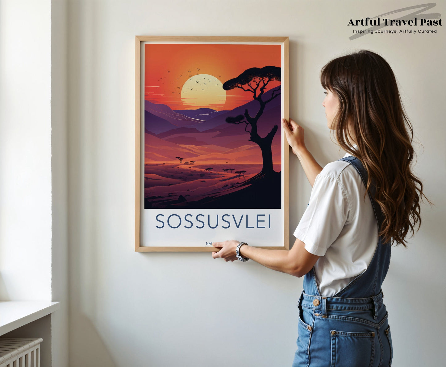Sossusvlei Poster - Namibia Wall Art