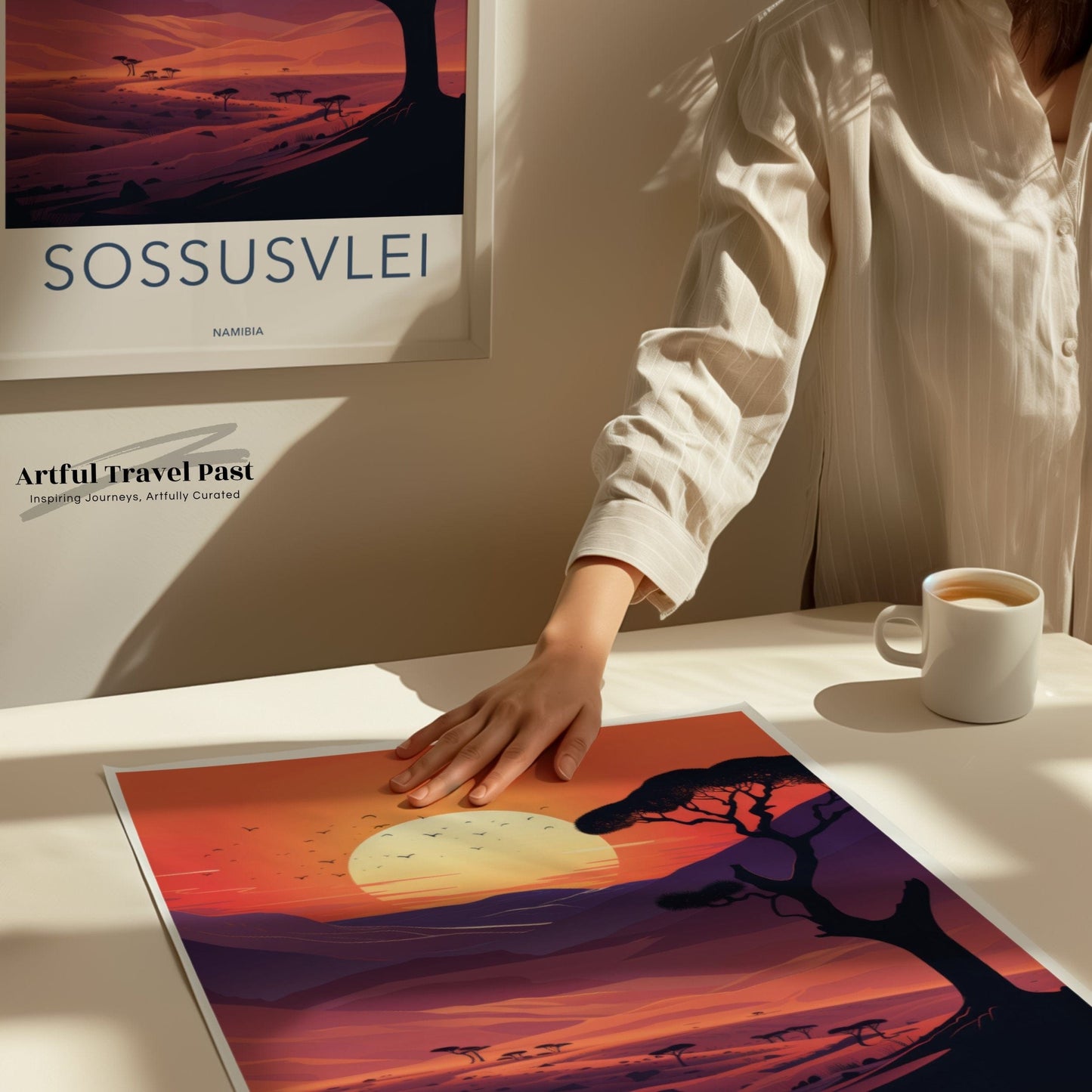 Sossusvlei Poster - Namibia Wall Art
