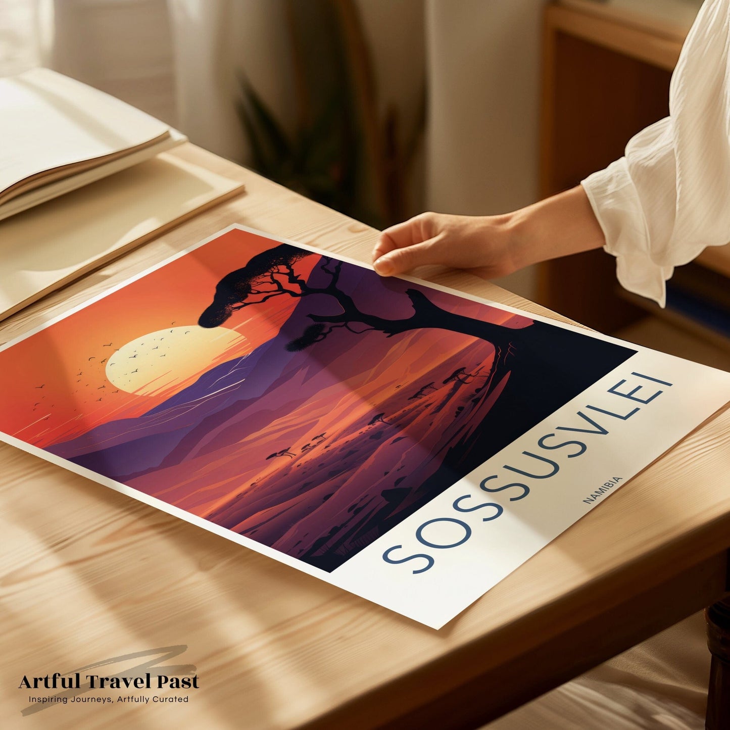 Sossusvlei Poster - Namibia Wall Art