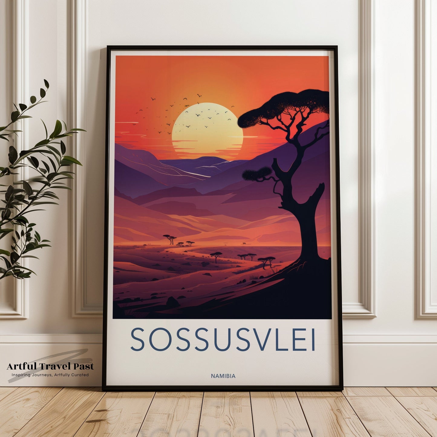 Sossusvlei Poster - Namibia Wall Art