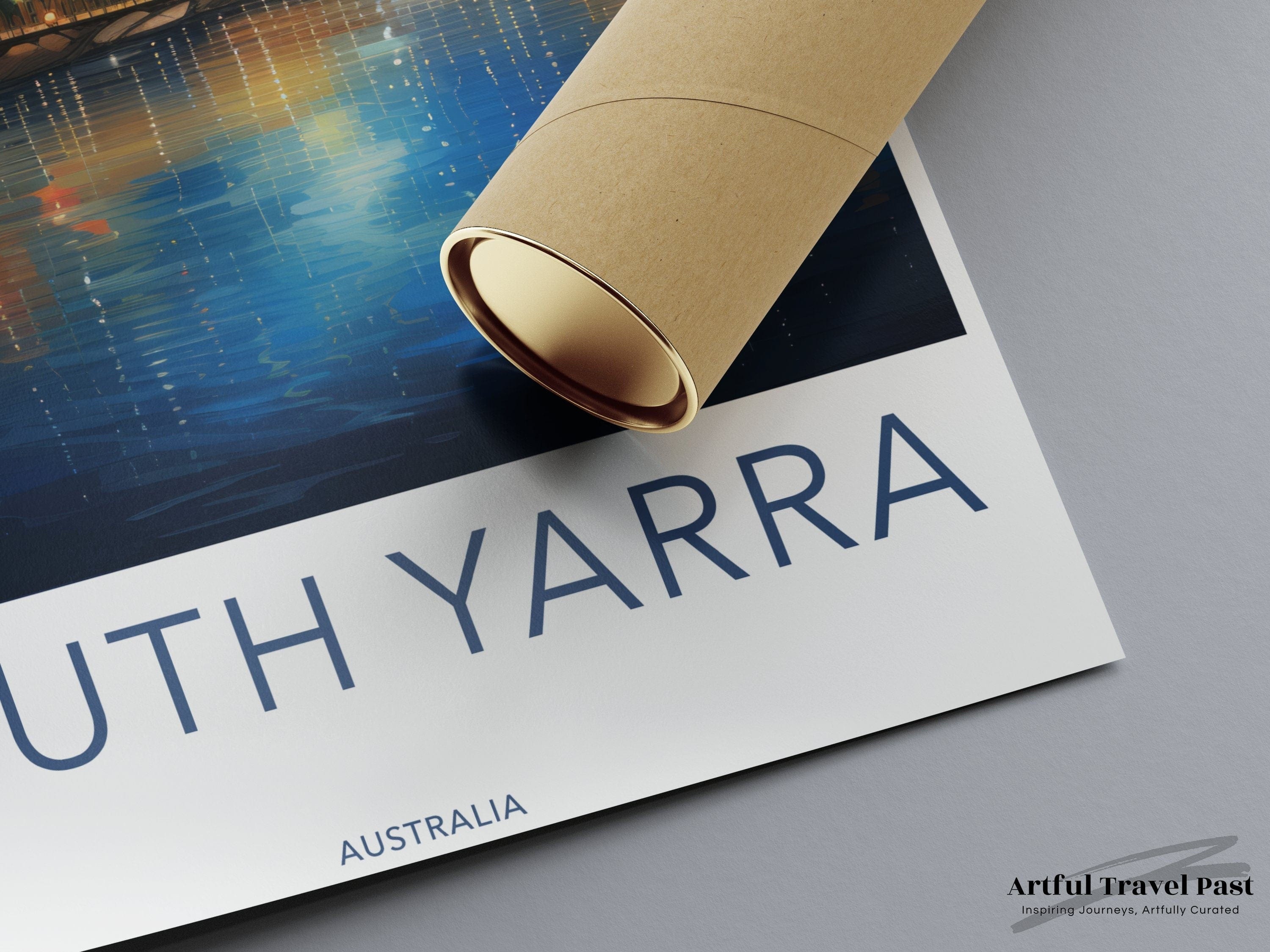 South Yarra Poster - Australia Wall Art