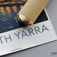 South Yarra Poster - Australia Wall Art