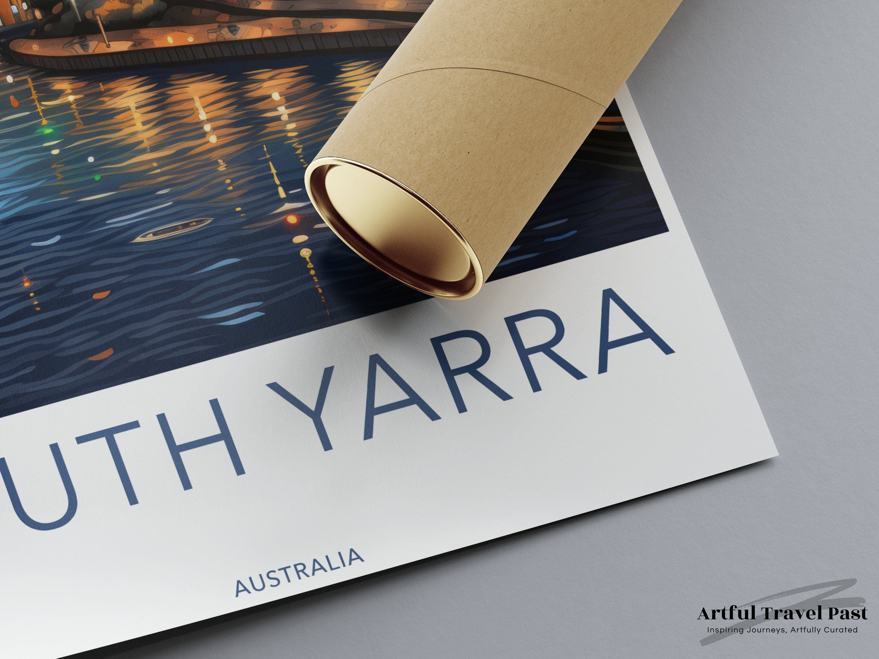 South Yarra Poster - Australia Wall Art