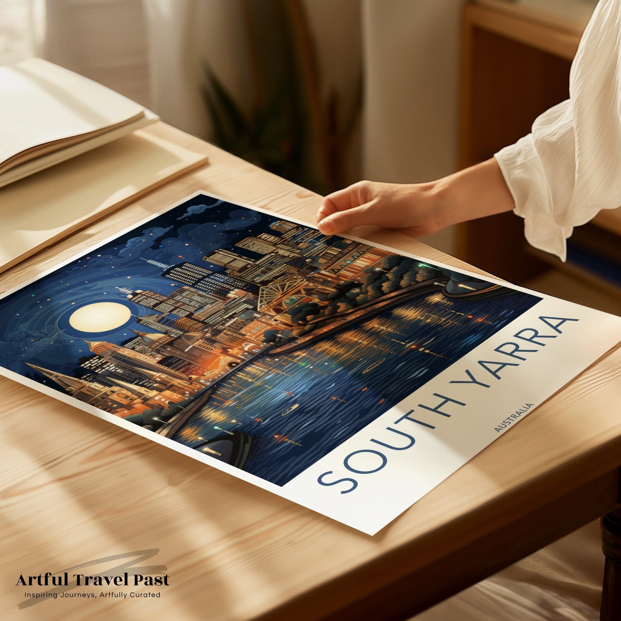 South Yarra Poster - Australia Wall Art