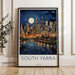 South Yarra Poster - Australia Wall Art