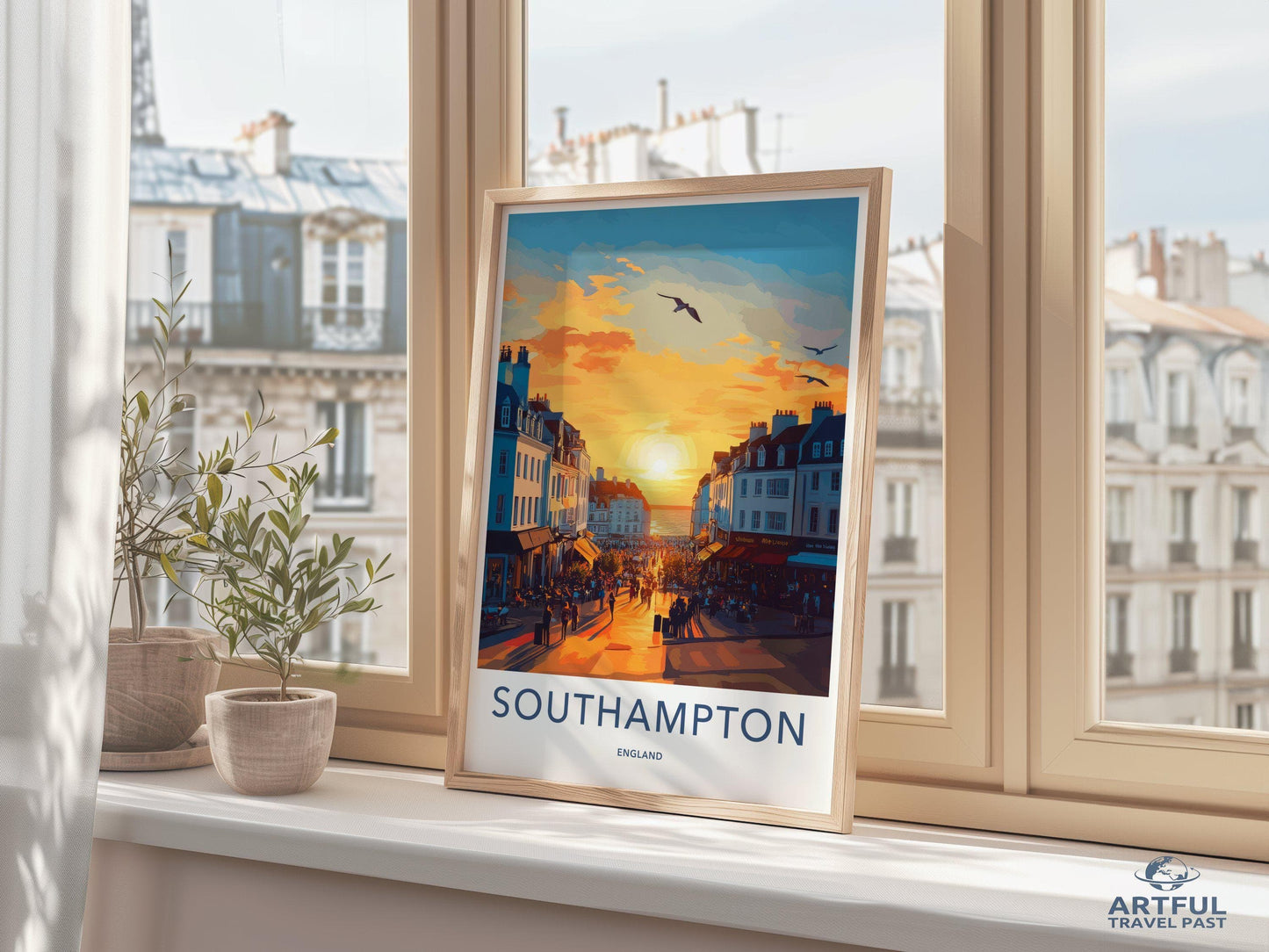 Southampton Poster - England Wall Art