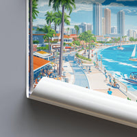 Southport Poster - Australia Wall Art