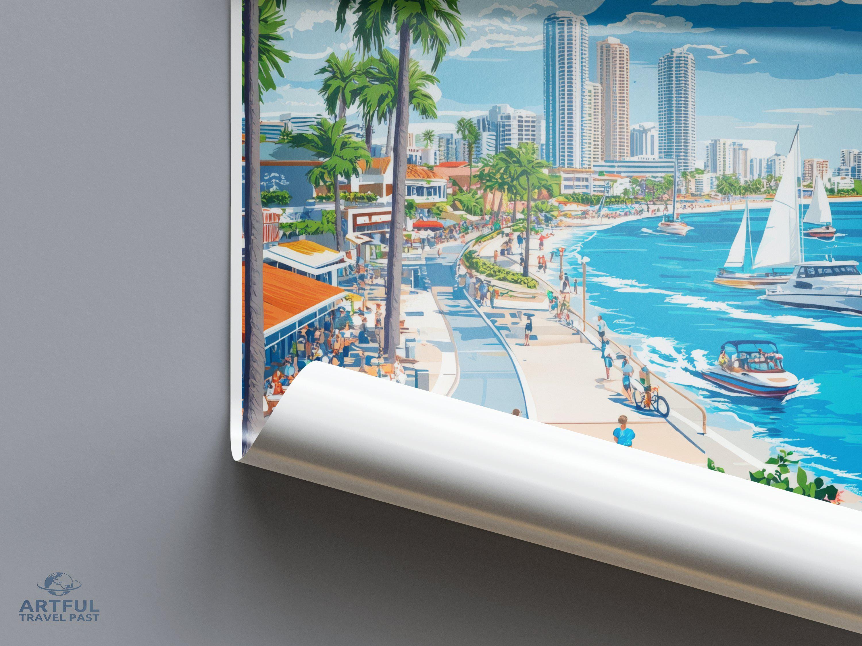 Southport Poster - Australia Wall Art