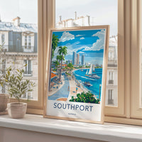 Southport Poster - Australia Wall Art